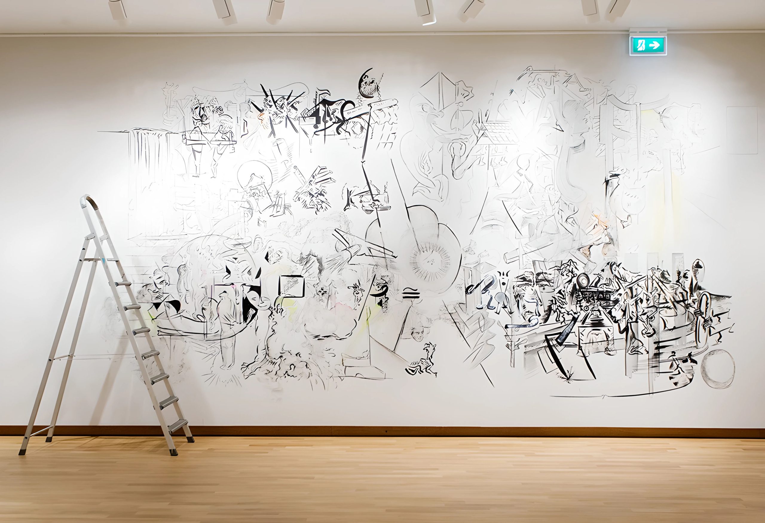 Floor van Keulen wallpainting